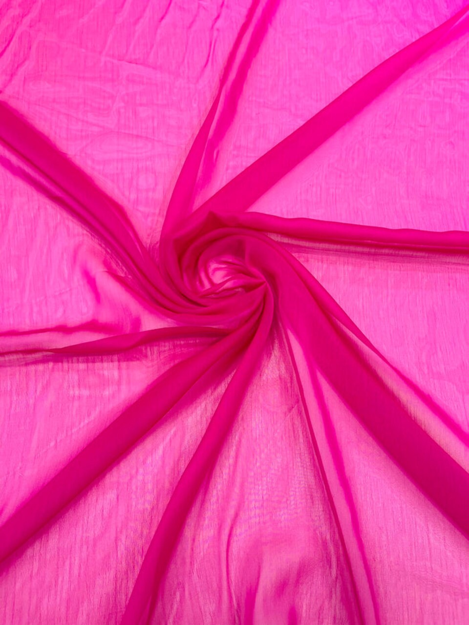 1 yard Two Tone Sheer Chiffon Fabric for Dresses Scarves Drapes Overlays Special Occasion